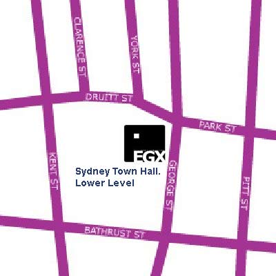 Map showing location of EGX05